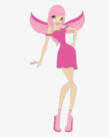Crystal Fairy Of Love And Ice - Fairies Of Love In Winx Club, HD Png Download, Transparent PNG
