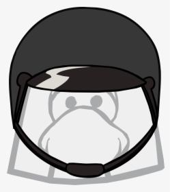 Bike Helmet Png High-quality Image - Club Penguin Brown Hair, Transparent Png, Transparent PNG