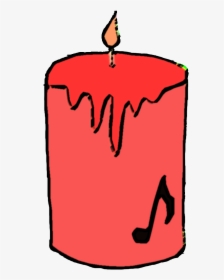 Melting Candle Clipart Simple Candle, HD Png Download, Transparent PNG