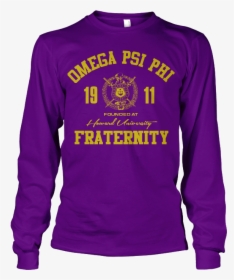 Omega Psi Phi Roots Long Sleeve T-shirt, HD Png Download, Transparent PNG