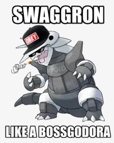 Swaggron Olo Likea Bossgodora Pokémon Go Pokémon X - Argon Pokemon, HD Png Download, Transparent PNG