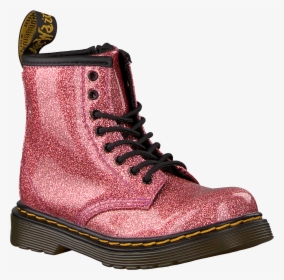 Pink Dr Martens Lace-up Boots 1460 Glitter Stars - Work Boots, HD Png Download, Transparent PNG