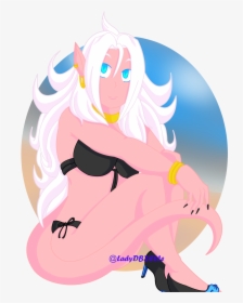 Android 21 In A Bikini That Someone Requested Me - Anime, HD Png Download, Transparent PNG
