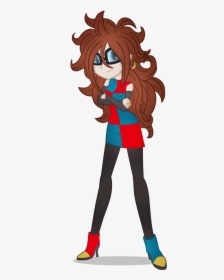Android 21, Artist - Cartoon, HD Png Download, Transparent PNG