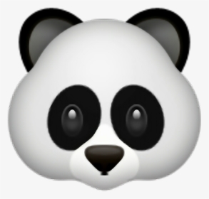 Apple Emoji Panda , Png Download - Panda Emoji Transparent Background, Png Download, Transparent PNG