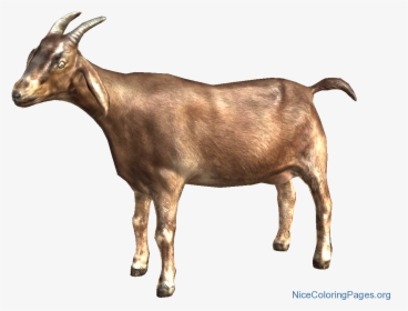 Goat Emoji Png - Transparent Background Goat Clipart, Png Download, Transparent PNG