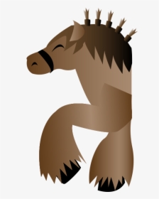 Heavy Horse Emoji - Illustration, HD Png Download, Transparent PNG