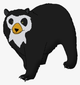 Wildlife Animal Pedia Wiki - Spectacled Bear Clip Art, HD Png Download, Transparent PNG