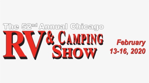 Chicago Rv & Camping Show / Width - Graphic Design, HD Png Download, Transparent PNG