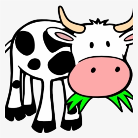 Funny Cow Clipart 19 Funny Cow Vector Transparent Huge - Cartoon Clip Art Cow, HD Png Download, Transparent PNG