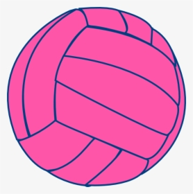 Heart Shaped Volleyball Clipart Banner Freeuse Library - Netball Ball Clipart, HD Png Download, Transparent PNG
