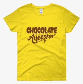 Dripping Chocolate Ancestor Ladies Short Sleeve T-shirt - Best T Shirt Logo, HD Png Download, Transparent PNG