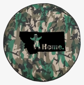 Woodland Classic Camo Montana Standing Bear Home State, HD Png Download, Transparent PNG