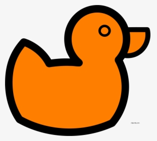 Clip Art Orange Duck, HD Png Download, Transparent PNG
