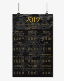 Alpha Phi Alpha 2019 Calendar - Banner, HD Png Download, Transparent PNG