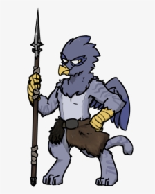 Thebirdiebin, Barbarian, Bipedal, Druid, Dungeons And - Cartoon, HD Png Download, Transparent PNG
