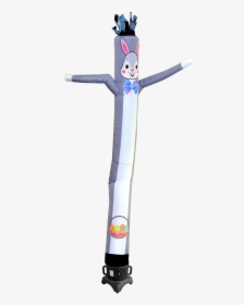 Easter Bunny Design 10ft Air Dancers® Inflatable Tube - Cross, HD Png Download, Transparent PNG