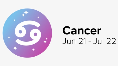 Cancer Zodiac Sign With Dates - Graphic Design, HD Png Download, Transparent PNG