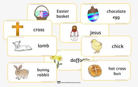 Easter Word Cards, HD Png Download, Transparent PNG
