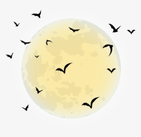 Free Png Download Halloween Moon Png Images Background - Clipart Halloween Full Moon, Transparent Png, Transparent PNG