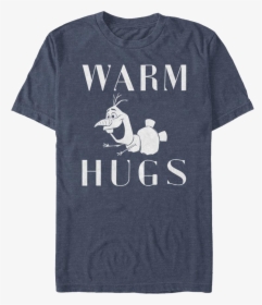 Olaf Warm Hugs Frozen T-shirt - Olaf Long Sleeve Shirt Warm Hugs, HD Png Download, Transparent PNG