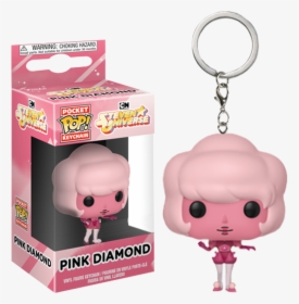 Pink Diamond Pocket Us Exclusive Pop Vinyl Keychain - Funko Pocket Pop Steven Universe Pink Diamond, HD Png Download, Transparent PNG