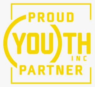 Youth Inc Proud Partner Yellow - Youth Inc, HD Png Download, Transparent PNG