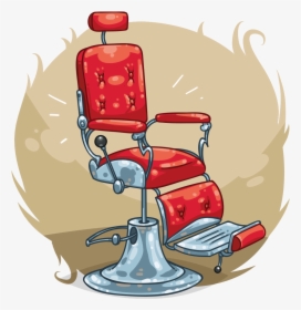 Barber Chair Cartoon , Png Download - Barber Chair Cartoon Png, Transparent Png, Transparent PNG