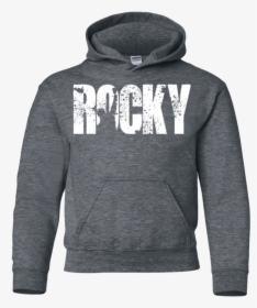 Rocky Balboa Officially Licensed Youth Ls Shirt/sweatshirt/hoodie - Hoodie, HD Png Download, Transparent PNG