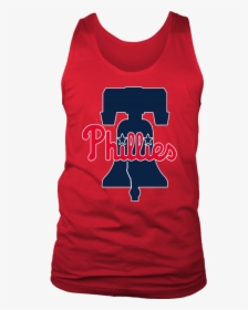 Philadelphia Phillies Unvei New Primary Logo T-shirt - Nupe Tank Top, HD Png Download, Transparent PNG