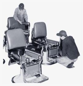 Chair Development Process - Barber Chair, HD Png Download, Transparent PNG