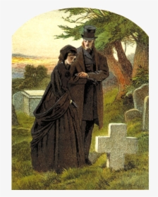 Couple On Graveyard - Scalable Vector Graphics, HD Png Download, Transparent PNG