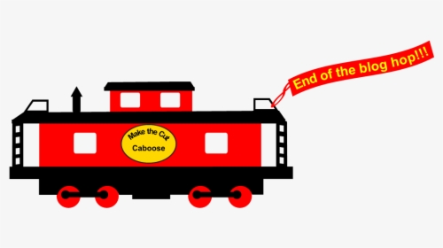 Trainline The Caboose Rail Transport - Caboose Silhouette, HD Png Download, Transparent PNG