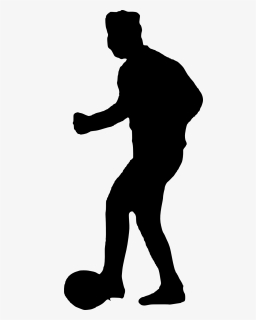 Free Png Football Player Silhouette Png Images Transparent - Silhouette, Png Download, Transparent PNG
