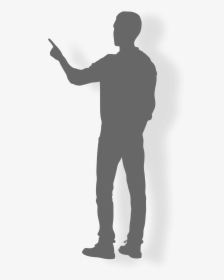 Human Touch Silhouette Png, Transparent Png, Transparent PNG
