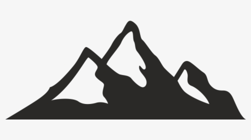 Portable Network Graphics Clip Art Silhouette Image - Transparent Mountain Logo Png, Png Download, Transparent PNG