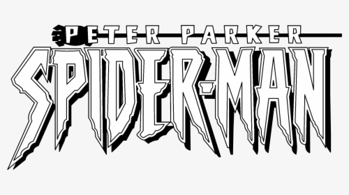 Peter Parker Spider Man Logo Black And White - Peter Parker Spiderman Logo, HD Png Download, Transparent PNG