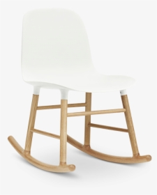 Form Rocking Chair, White-0 - Rocking Chair, HD Png Download, Transparent PNG