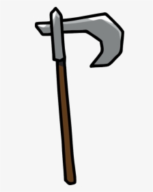 Scythe Clipart Weapon - Grim Reaper Ax Clipart, HD Png Download, Transparent PNG