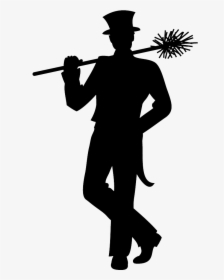 Download Chimney Sweep Png Photos - Mary Poppins Chimney Sweep Silhouette, Transparent Png, Transparent PNG