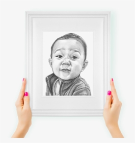 Transparent Hand Drawing Png - Picture Frame, Png Download, Transparent PNG