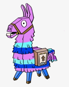 How To Draw Llama From Fortnite - Fortnite Llama Drawing Easy Step By Step, HD Png Download, Transparent PNG
