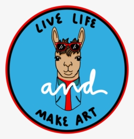 Cool Merton Llama - Cartoon, HD Png Download, Transparent PNG