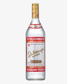 Stolichnaya Vodka 1 Ltr[russia] - Vodka Stolichnaya, HD Png Download, Transparent PNG
