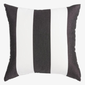 Black And White Striped Outdoor Cushion Uk, HD Png Download, Transparent PNG
