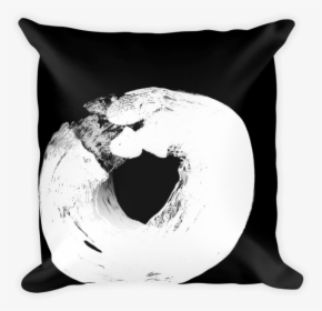 Black And White Soft Square Sofa Cushion With Modern - Cushion, HD Png Download, Transparent PNG