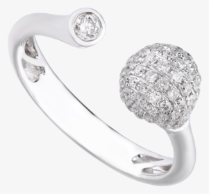 Disco Ball Hugger Ring - Engagement Ring, HD Png Download, Transparent PNG