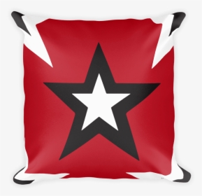 Rockstar Black And White And Red Square Pillow - New Proposed Flag For Hong Kong, HD Png Download, Transparent PNG