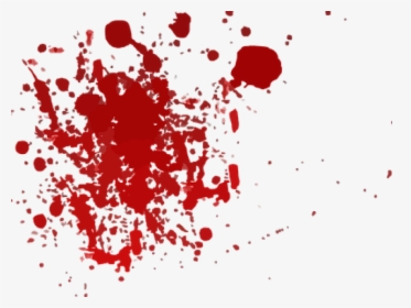 Graffiti Clipart Red Splatter - Blood Spatter, HD Png Download, Transparent PNG