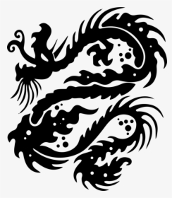 Visual Arts,art,silhouette - Women's Small Dragon Tattoo, HD Png Download, Transparent PNG